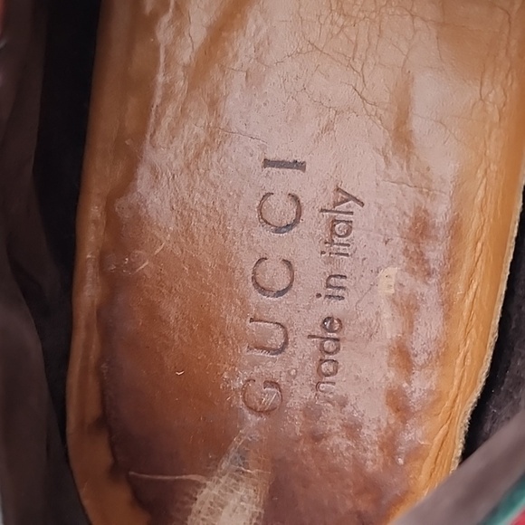 Gucci Moca Pelle S. Gomma Runner Men’s Shoes Size 41.5 E - Picture 7 of 12